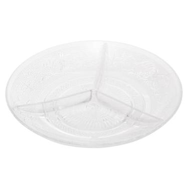 Imagem de LYOR - Petisqueira de Vidro com 3 Divisórias Angel 21,5cm