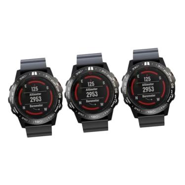 Imagem de DOITOOL 3 Pecas concha de relógio alças cruzadas para bolsas relógio diamante anel 5x relogio digital caixa de relógio quadro de relógio Estrutura de metal bisel caso Assistir