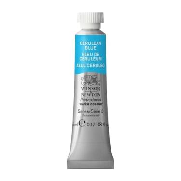 Imagem de Winsor & Newton Aquarela profissional, tubo de 5 ml, azul ceruleano