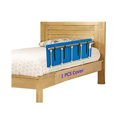 Imagem de Capas para trilhos de cama para-choques para idosos idosos adultos protetores de cama lateral de hospital almofada de bengala de segurança 121,7 cm x 38,8 cm (1 peça de capa apenas)