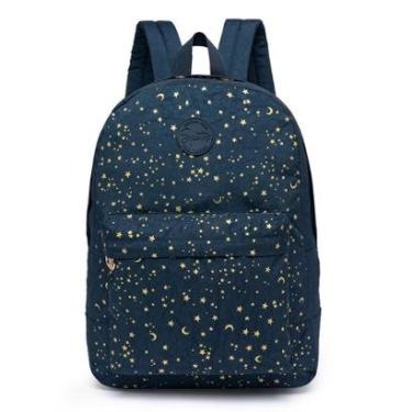 Imagem de Mochila Bolsa Escolar Spector Universe Estrelas Unissex-Feminino