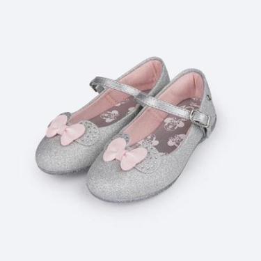 Imagem de Sapatilha Pampili Prata Minnie 188628-Feminino