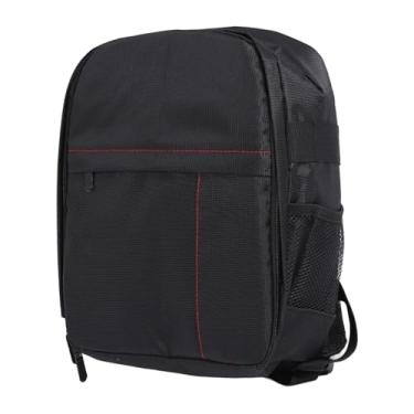 Imagem de Bolsa de Mochila para Câmera, Mochila de Câmera para Câmera DSLR SLR Sem Espelho, EVA Portátil à Prova D'água Mochila para Câmera Estojo de Armazenamento de Câmera Fotográfica