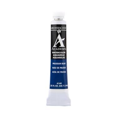 Imagem de Grumbacher Academy Tinta aquarela 7,5 ml, azul prussiano (A168)