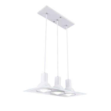 Imagem de Pendente Moderno Para Sala de Jantar 3 Lâmpadas Bivolt