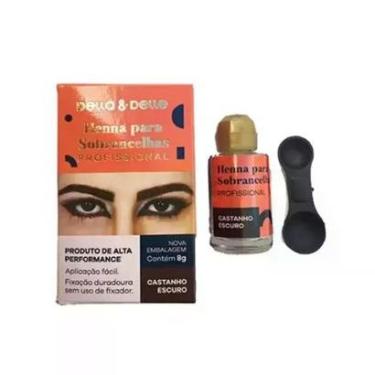 Imagem de Henna Castanho Escuro Della&Amp;Delle 8G-Unissex