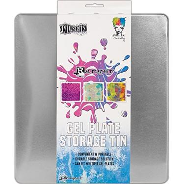 Imagem de Ranger Lata de armazenamento de prensa de gel, multicolorida