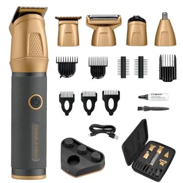 Imagem de Conair Aparador Multifuncional Masculino - Kit de 19 Peças para Cuidados Corporais - À Prova de Chuveiro