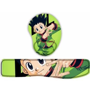 Imagem de KIT Mouse Pad + Apoio de teclado Gon - JDM