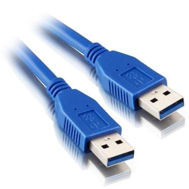 Imagem de Cabo USB 3.0 - AM x AM - 1 metro - SuperSpeed - Diversos