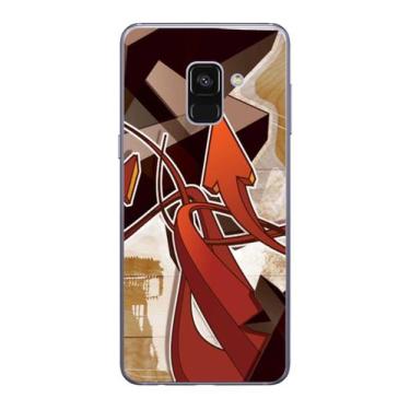 Imagem de Capa Adesivo Skin071 Verso Para Samsung Galaxy A8 2018 - KawaSkin