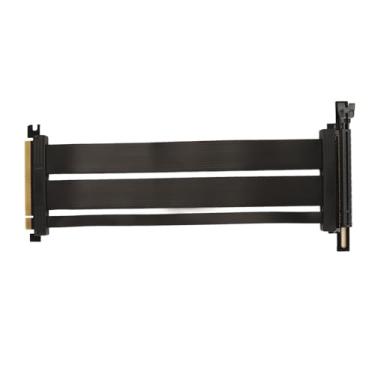 Imagem de Cabo Riser PCIE4.0 X16, Cabo de Extensão de Placa Gráfica de Alta Velocidade Com Desempenho Rápido Gen4, Comprimento de 25 Cm para RTX3090, RTX3080ti, RTX3080