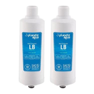 Imagem de Kit 2 Refil Filtro Planeta Água Lb Libell Acqua Flex - Planeta Agua