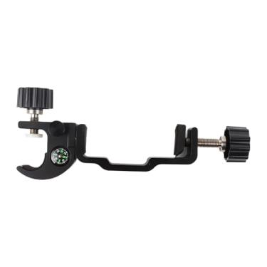 Imagem de AsrMyjcx Grampo de Pólo Rtk Grampo Coletor de Dados com Bússola para Equipamentos de Pesquisa Medições Rtk Levantamento de Terras em Campo Alumínio, TC 2 e TC 6