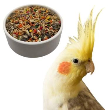 Imagem de Mistura De Sementes Ração para Calopsita Agapornis Pássaros de 5Kg - P