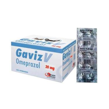 Imagem de Gaviz 20mg Omeprazol Strip com 10 Comprimidos - Agener União / Gaviz V