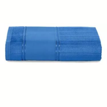 Imagem de Toalha Velour Artesanalle Bordar/Pintar de Lavabo Azul Royal - BUETTNE