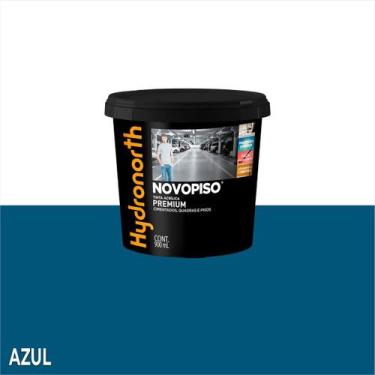 Imagem de Tinta Acrílica Novopiso 900 ML Hydronorth - Cores, Azul