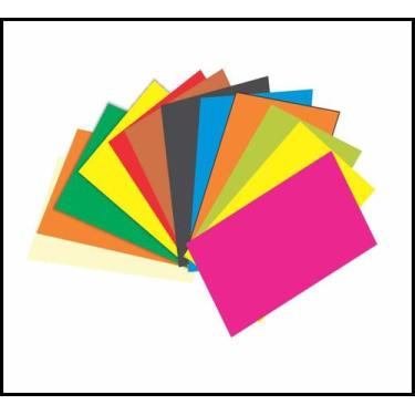 Imagem de Papel Criativo A4 Lumi Paper 12 Cores Folhas Coloridas - OffPaper, Col