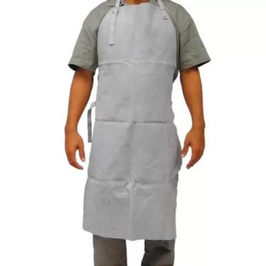 Imagem de Avental de raspa de proteção soldador segurança 1,00x0,60 com Ca - Trê