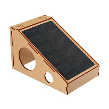 Imagem de Rampa MDF para Cães Arranhador para Gato Antiestresse  - SignMaq