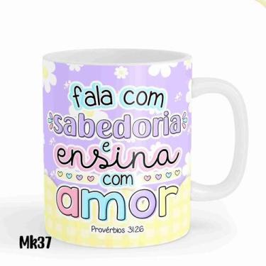Imagem de Caneca De Polímero Frases De Deus - okamiarte, MK37