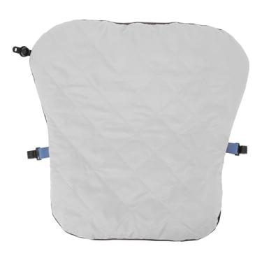 Imagem de Almofada Lombar Inflável, Almofada Lombar Inflável Leve Portátil para Viagens de Avião (Cinza)