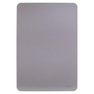 Imagem de Placa Orion 4x2 Cega Axis Grey - SCHNEIDER, Cinza