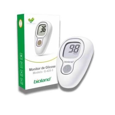 Imagem de Medidor de Glicose / Glicemia Bioland G4253 Kit 25 Tiras 25 Lancetas 1
