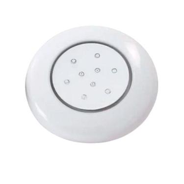 Imagem de Refletor Para Piscinas Luminaria Led Smd Abs Branco Led 9w - Globalmar