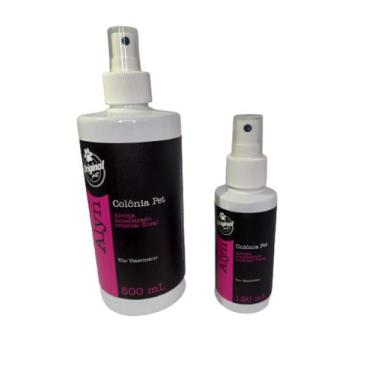 Imagem de Kit de Colônia Pet 120 ml e 500 mL Aroma Alyn para cães e gatos - Orig
