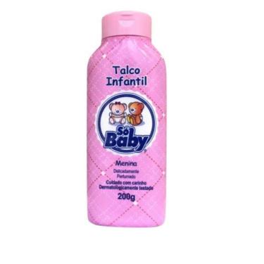 Imagem de Talco Perfumado Só Baby 200g Menina - Enlace