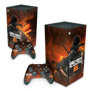 Imagem de Adesivo Compatível Xbox Series X Skin - Call Of Duty Black Ops 6 - Pop