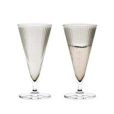 Imagem de Rosendahl Conjunto de taças de champanhe com haste Grand Cru Nouveau (conjunto de 2) - Cristal elegante sem chumbo, pode ser lavado na lava-louças, design moderno para vinho espumante e champanhe