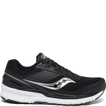 Imagem de T nis de corrida masculino Saucony Echelon 8, Black | White, 12 Wide