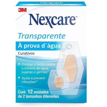 Imagem de Curativo Nexcare a Prova D Agua 12 Unidades - 3M