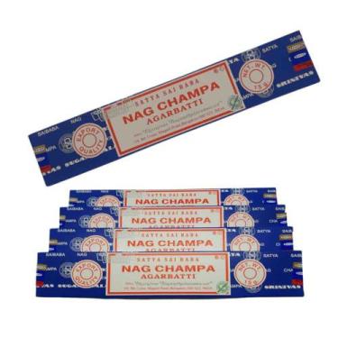 Imagem de Incenso Natural Satya - Sai Baba Nag Champa Agarbatti 15g Purificação 
