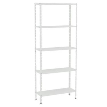 Imagem de Estante Aço 5 Prateleiras Eaf014 Branco - ELITE AÇO