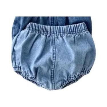 Imagem de Shorts Jeans Bebê - Casual, com Bolsos - 0 a 24 Meses, 0-6 meses, 195 