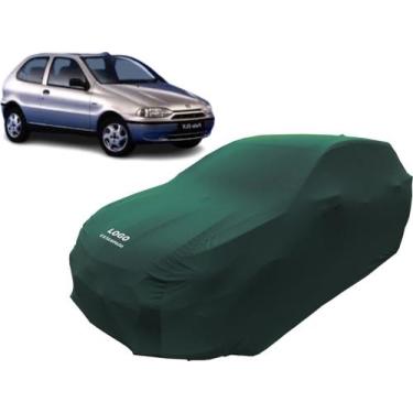 Imagem de Capa Tecido Anti Risco Para Carro Hatch Fiat Palio 2 Portas - Mz, Verd