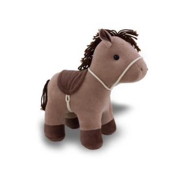 Imagem de Cavalo Faísca de Pelúcia Plush 30cm Anti-alérgico - Toybrink, Marrom