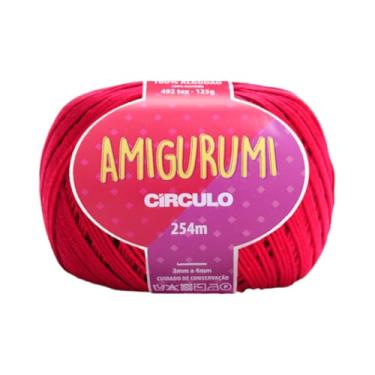 Imagem de Fio Amigurumi Linha Novelo 254m 125g 3611 RUBI