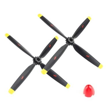 Imagem de CKYSCHN WLtoys 2 Pcs Spare RC Plane Propellers, RC Airplane Propellers Replacement for WLtoys A280 P51 Mustang XK RC Plane, A280 RC Plane Glider Accessories
