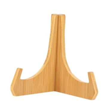 Imagem de Wswqop Suporte de placa para exibição, decorativo, conveniente, fácil de usar, cavalete de mesa, porta-retratos para prato, livro de fotos, 23cmx16.9cmx21cm