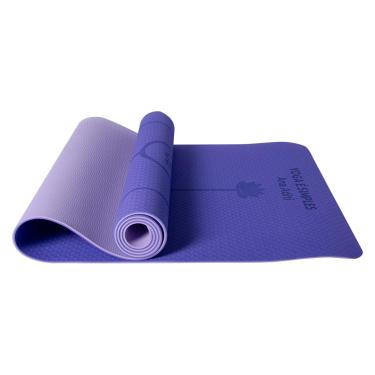 Imagem de ARIMO Tapete Yoga Mat Antiderrapante TPE Ecológico Biodegradável Todos Os Tipos de Yoga/Pilates 181 x 61 cm x 6 mm (Ana Aditi)