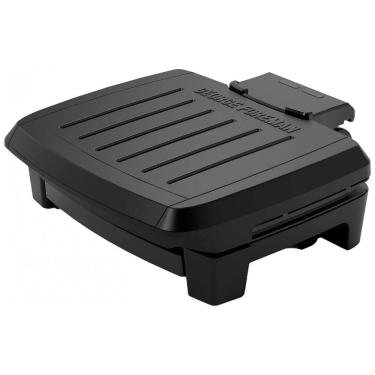 Imagem de Sanduicheira Antiaderente 2 Fatias com Design Compacto, 110v, GEORGE FOREMAN GRES060BS, Preto