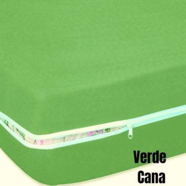 Imagem de Capa de Colchão Protetor Queen Size Malha Gel Helanca com Zíper Cama B