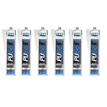 Imagem de Kit 6 Adesivo PU55 Cola Parabrisas 405g - Tekbond