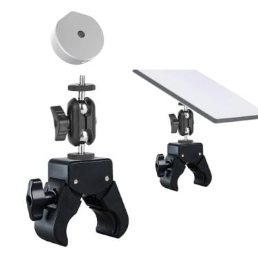 Imagem de O mini suporte de liga de alumínio ajustável Starlink pode ser aplicado em corrimãos/corrimãos/trailers / trilhos de poste (amps) Starlink Mini acessórios/kits/suportes ajustáveis