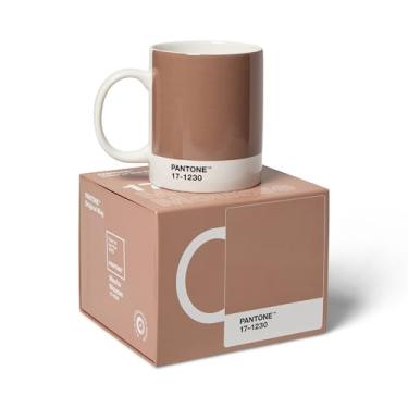 Imagem de Caneca de café Copenhagen Design Pantone Porcelana, 375 ml, com caixa de presente, cor do ano 2025: Mousse de mocha 17-1230